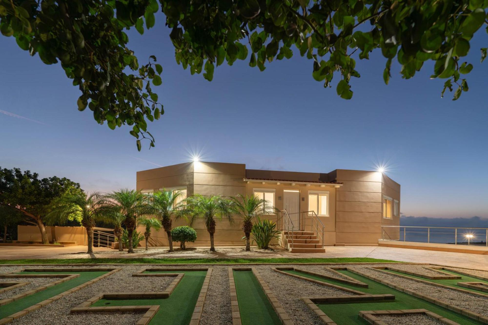 Villa Ariella With Sea View Agia Marina 外观 照片