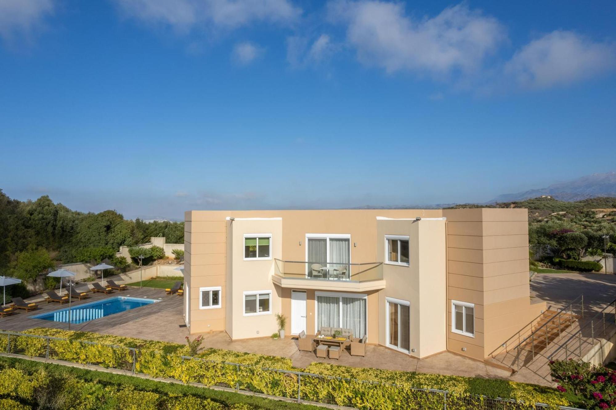 Villa Ariella With Sea View Agia Marina 外观 照片