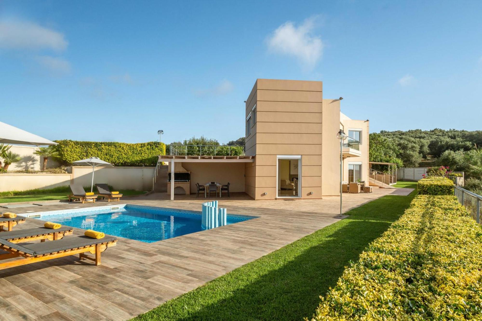 Villa Ariella With Sea View Agia Marina 外观 照片