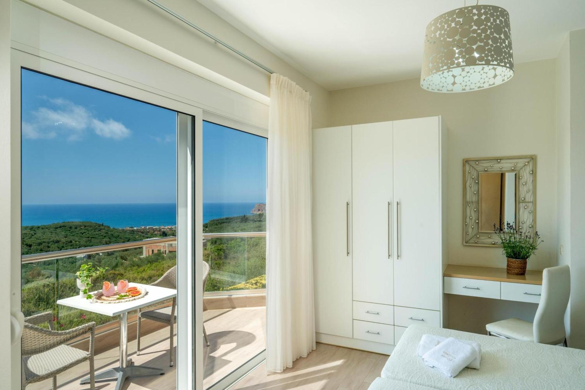 Villa Ariella With Sea View Agia Marina 外观 照片