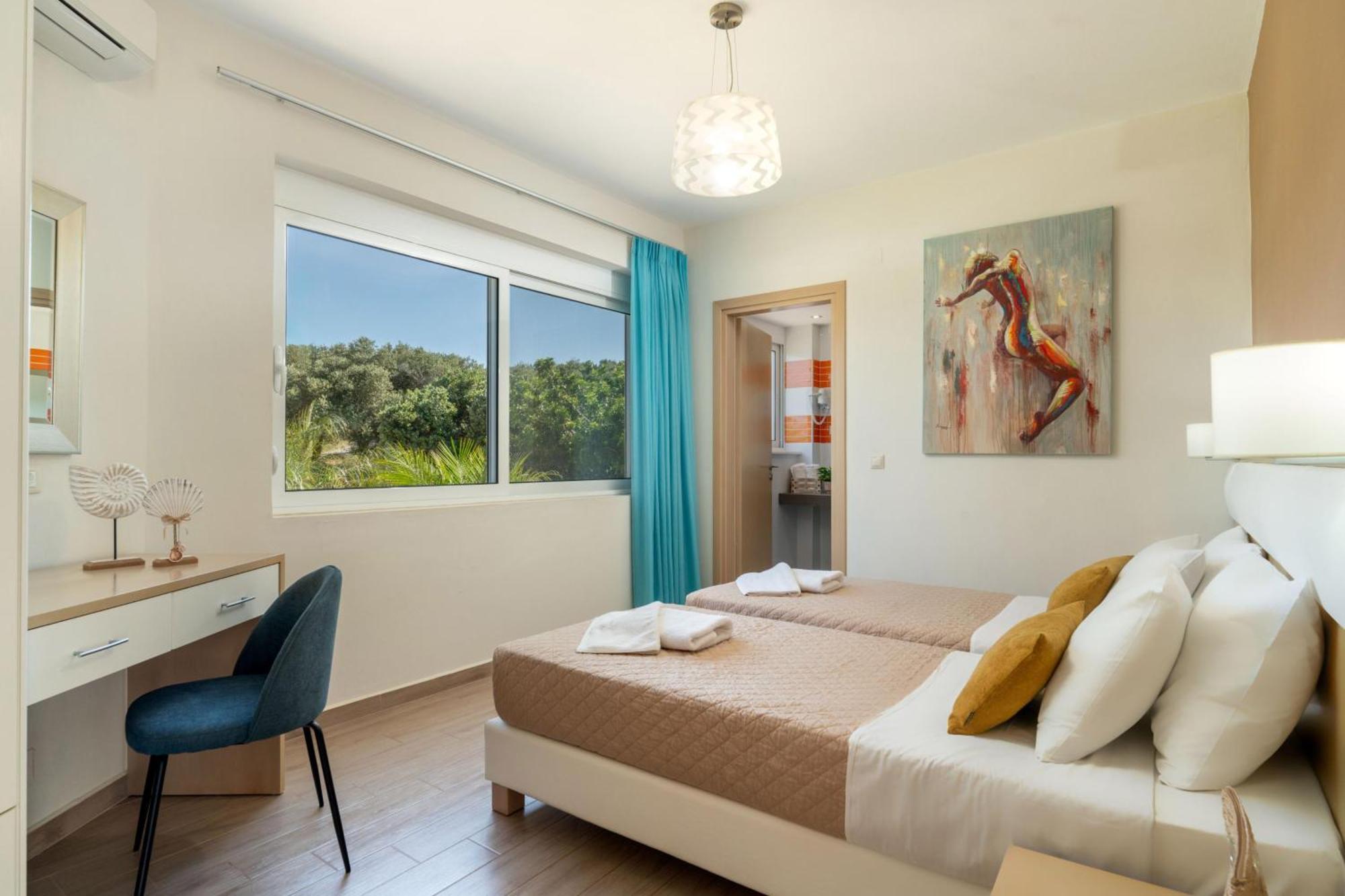 Villa Ariella With Sea View Agia Marina 外观 照片