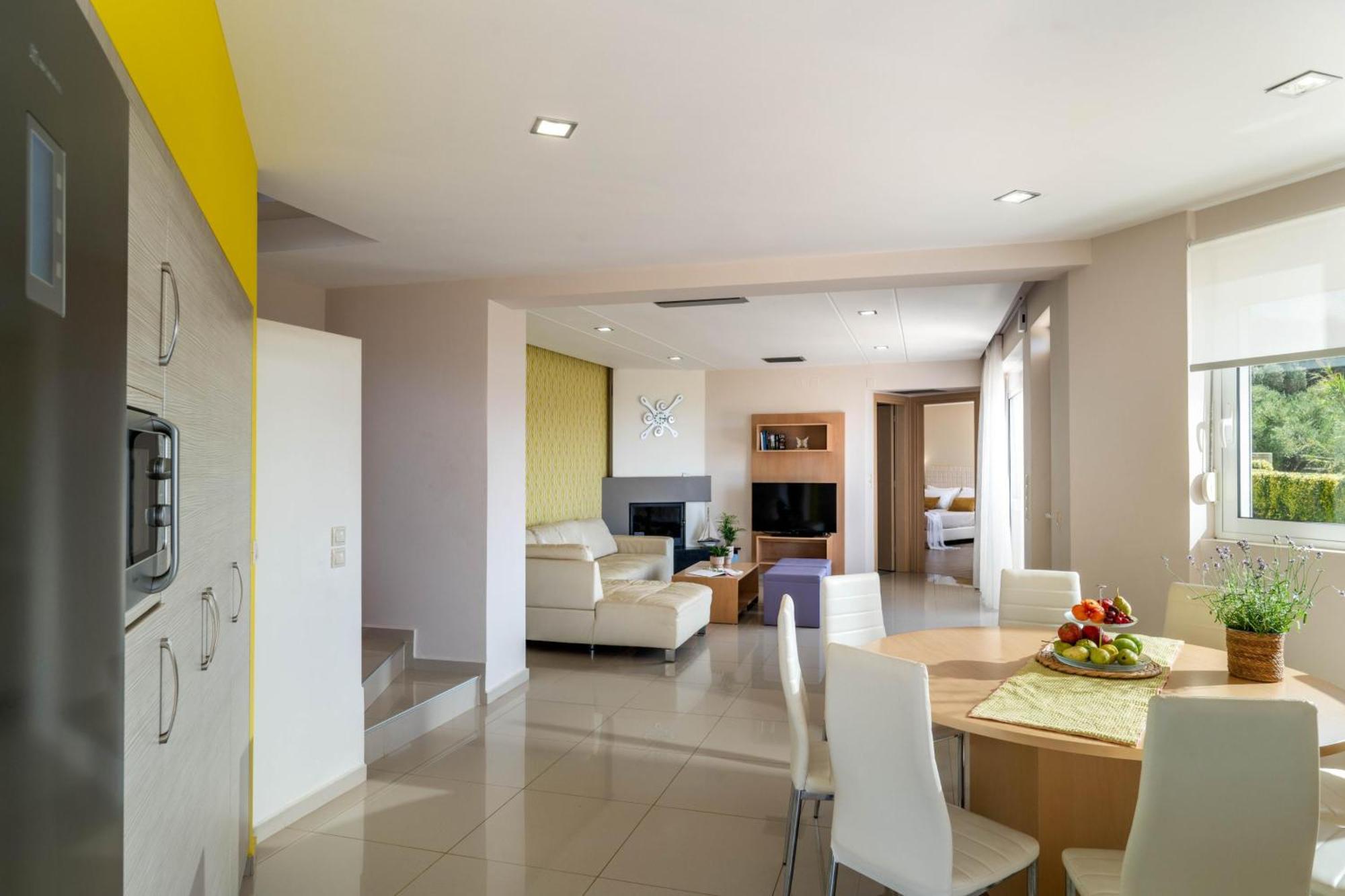 Villa Ariella With Sea View Agia Marina 外观 照片