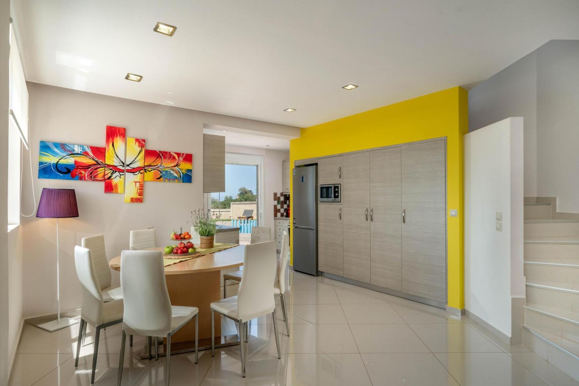 Villa Ariella With Sea View Agia Marina 外观 照片