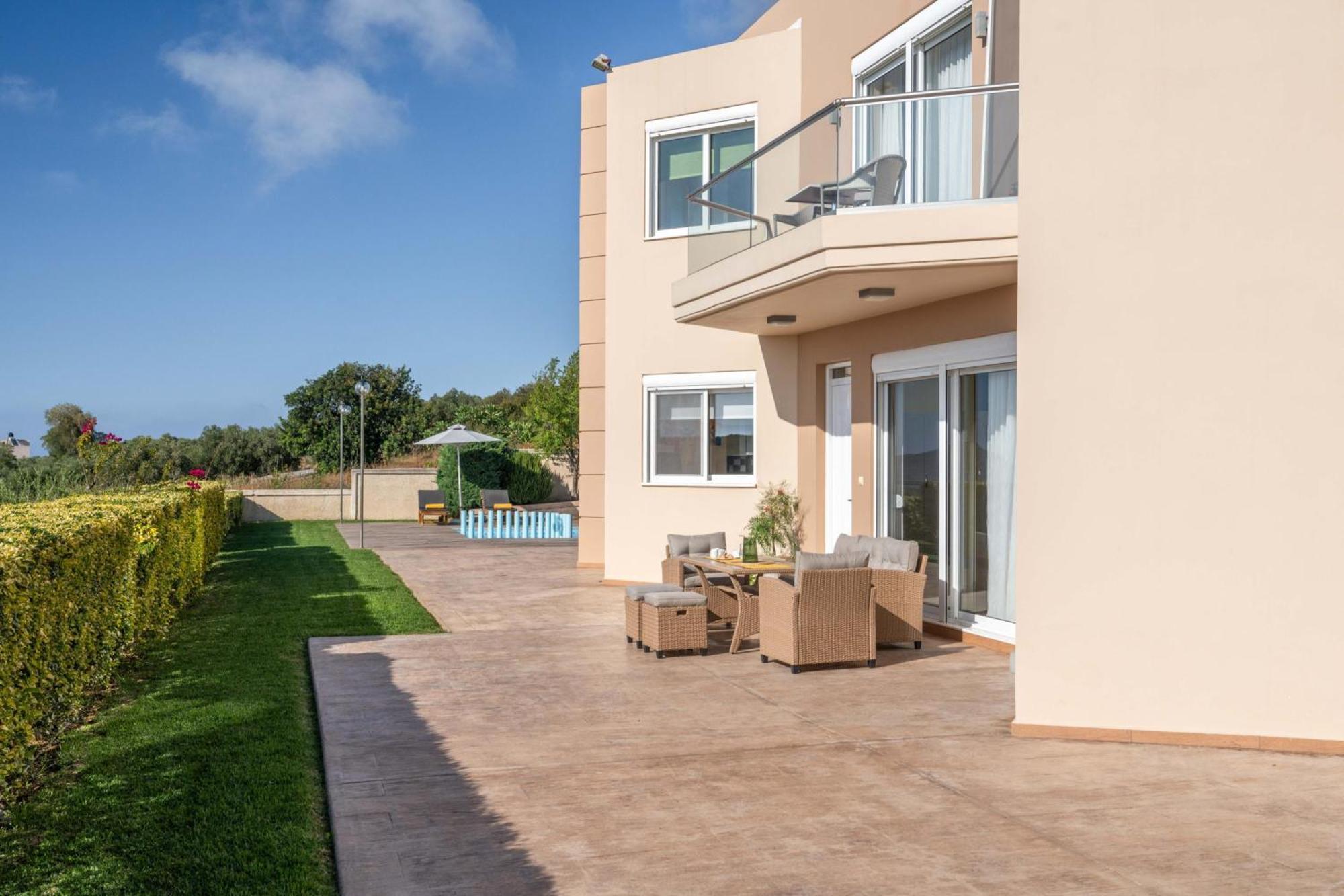 Villa Ariella With Sea View Agia Marina 外观 照片