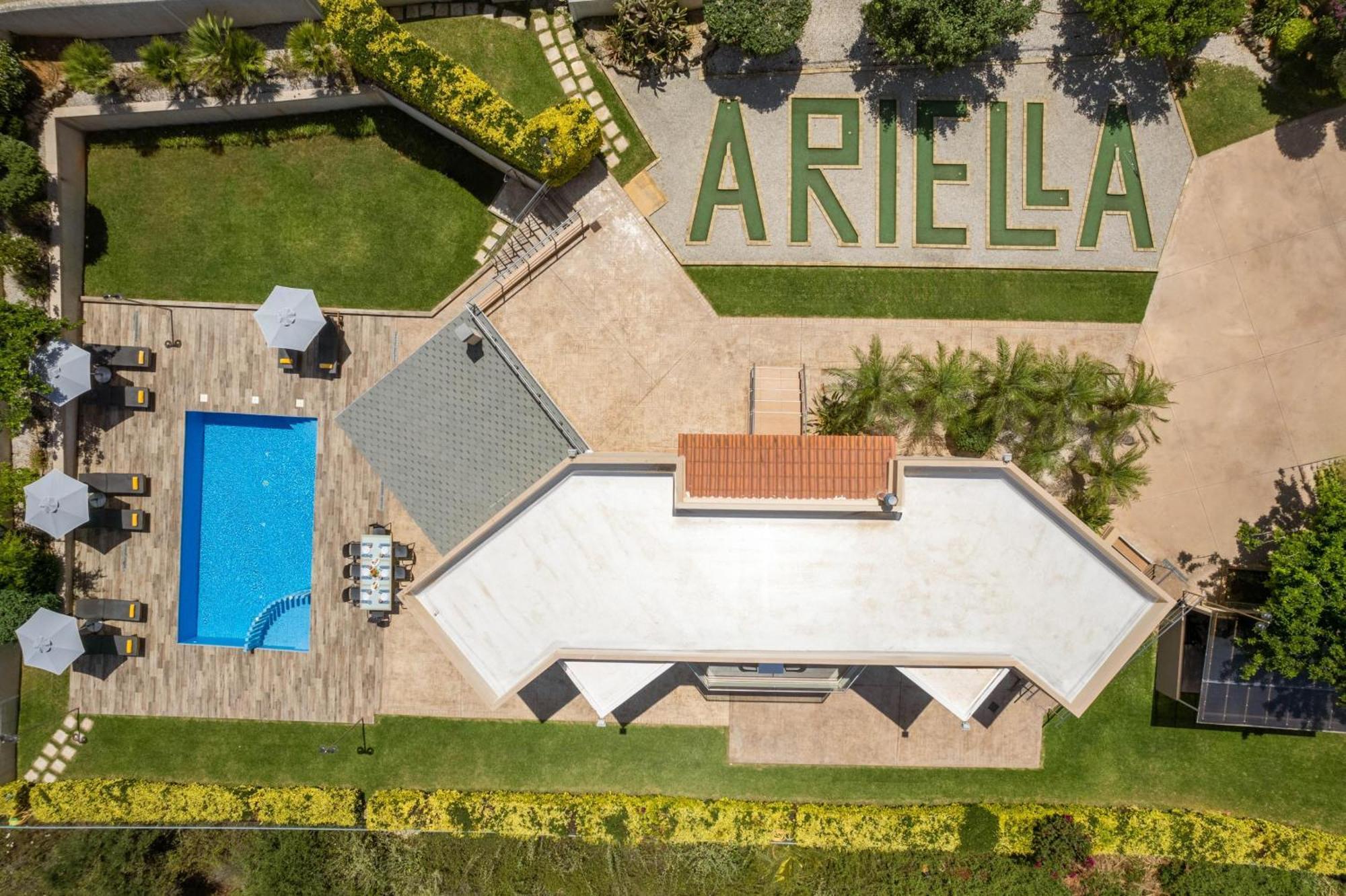 Villa Ariella With Sea View Agia Marina 外观 照片